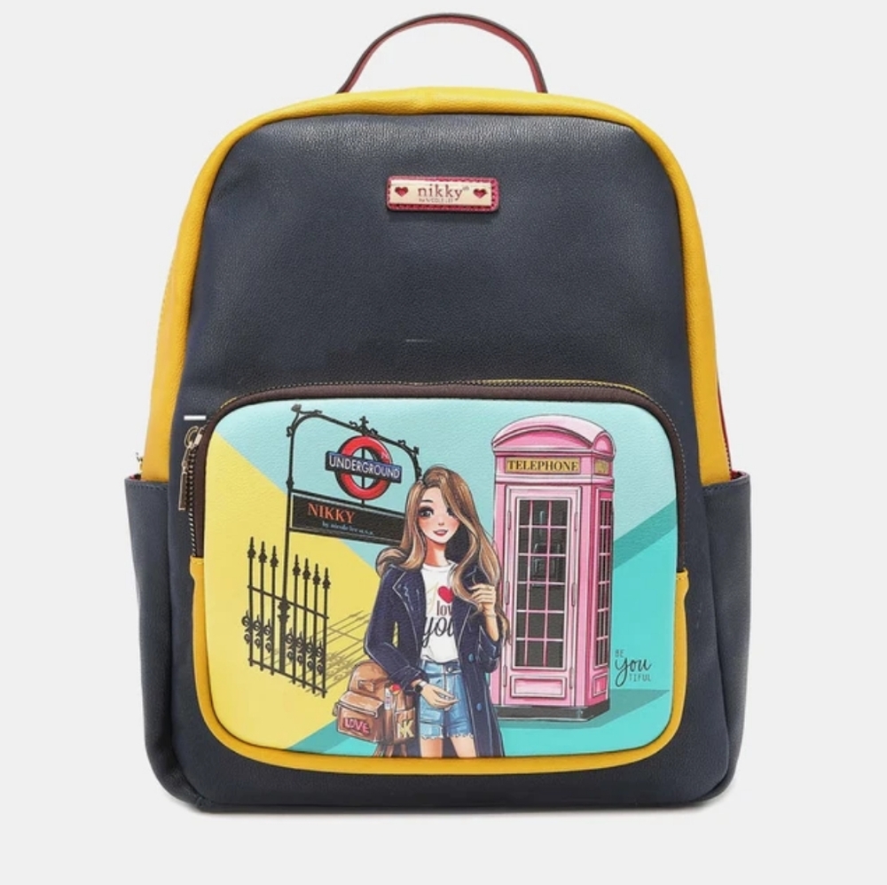 Nikky London Themed Backpack